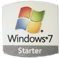 Windows 7 Gehäuseaufkleber