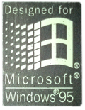 Windows 95 Gehäuseaufkleber